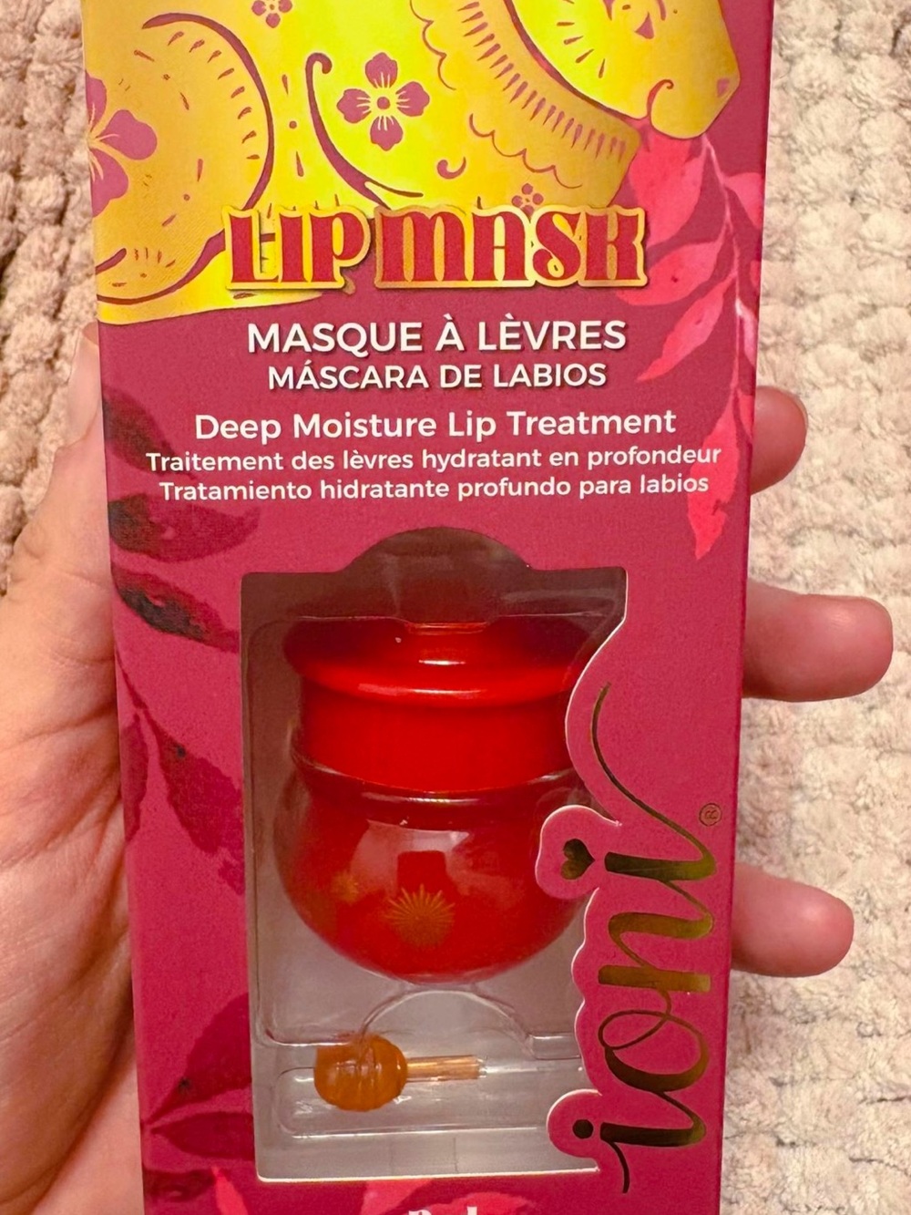 Lip Mask Deep Moisture Lip Treatment - Red by IYONI